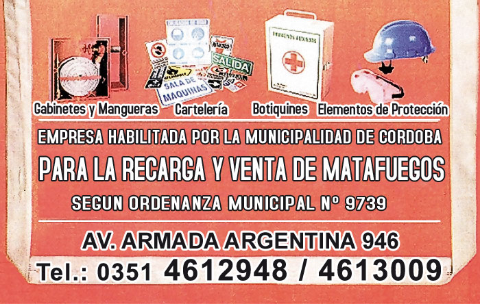 gabinetes cartelería botiquines elementos de protección