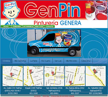 pinturerias genpin de cordoba